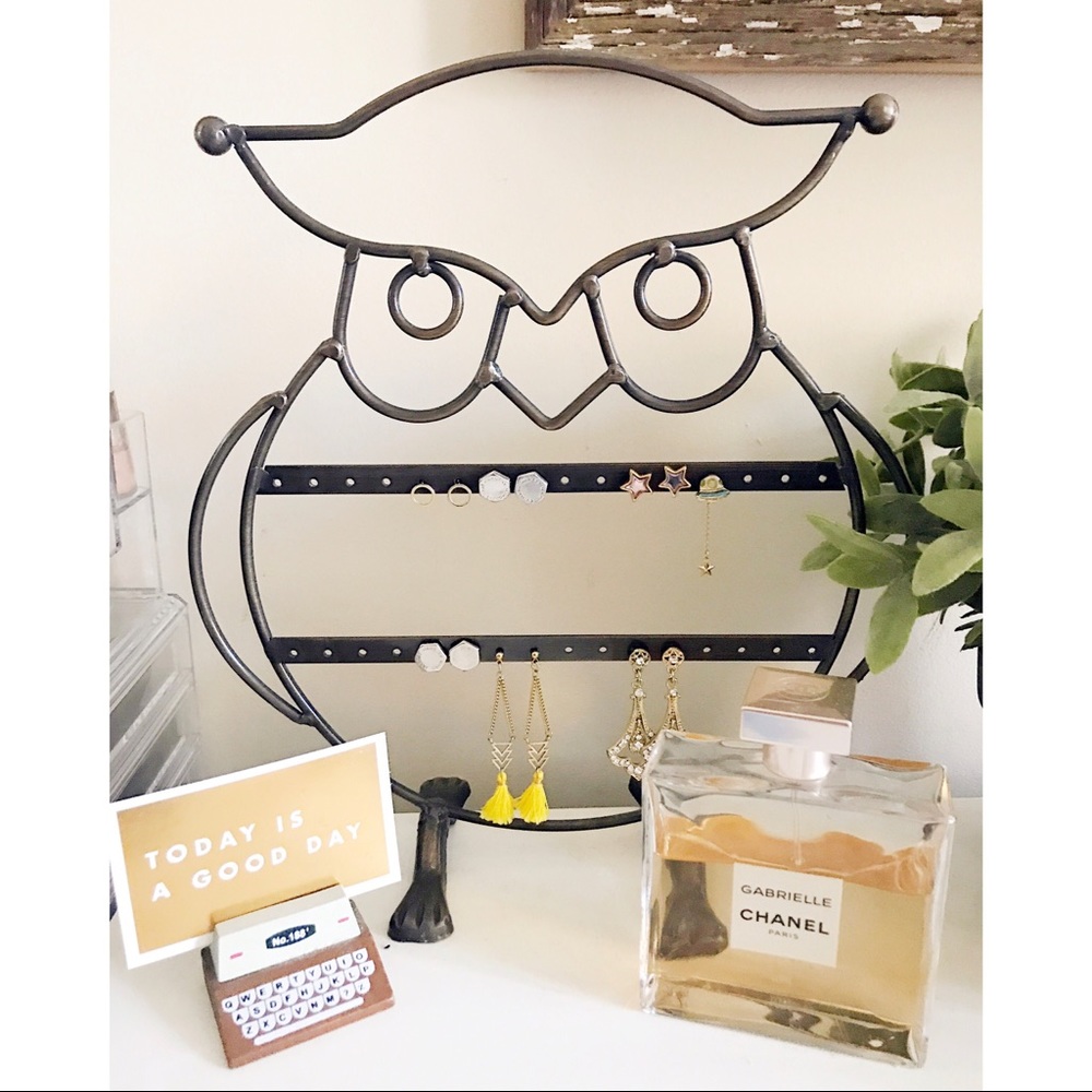 Cute Owl Earring holder